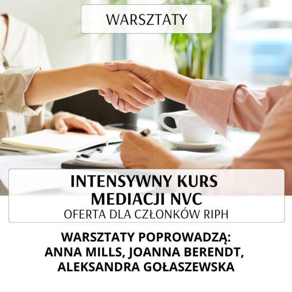 MEDIACJE NVC – INTENSYWNY KURS ̵...